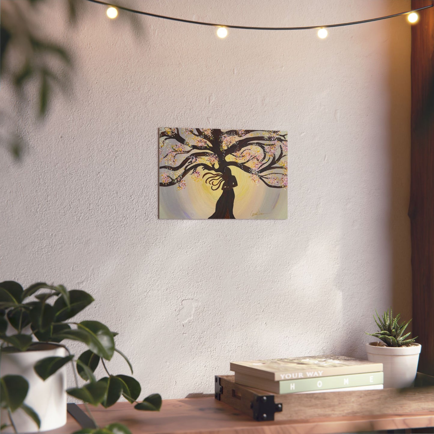 Aluminum Composite Print - Love Tree