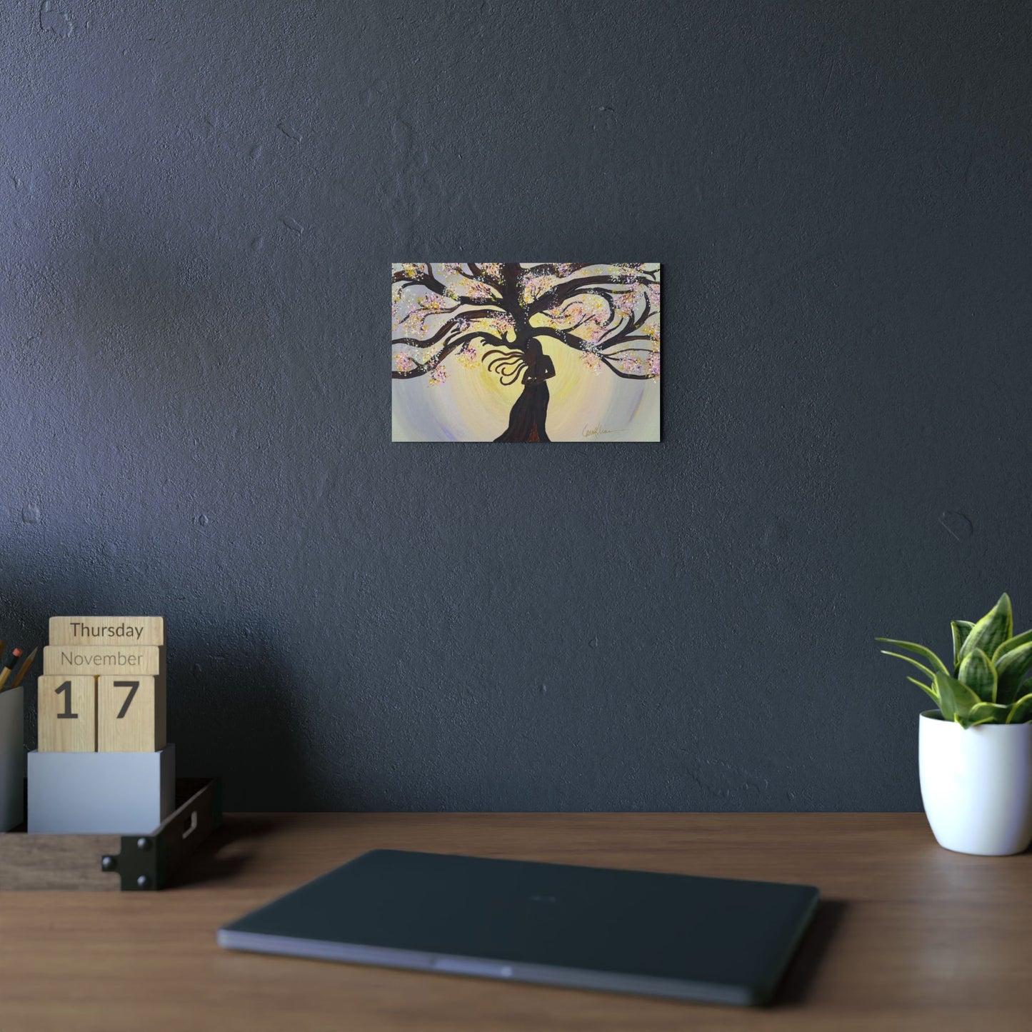 Aluminum Composite Print - Love Tree