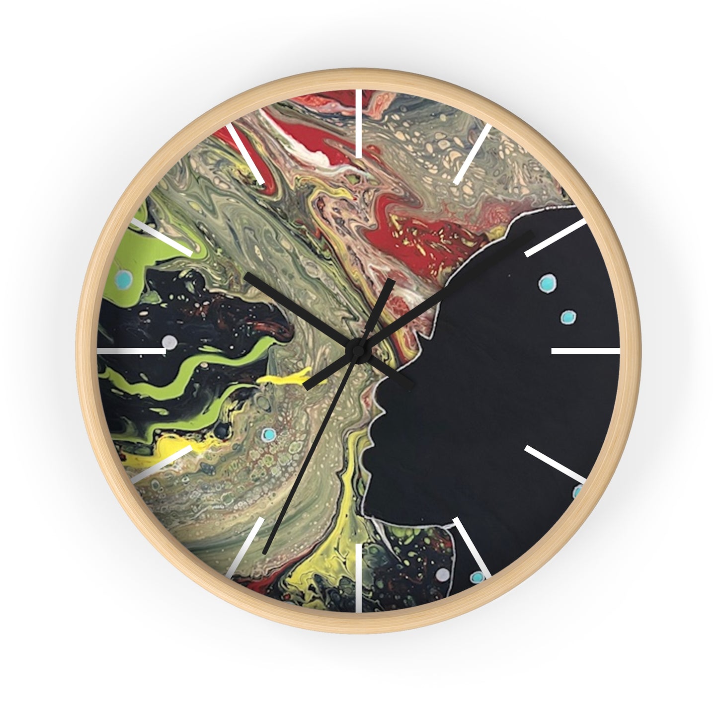 "Boy Facing Left"  Wall Clock