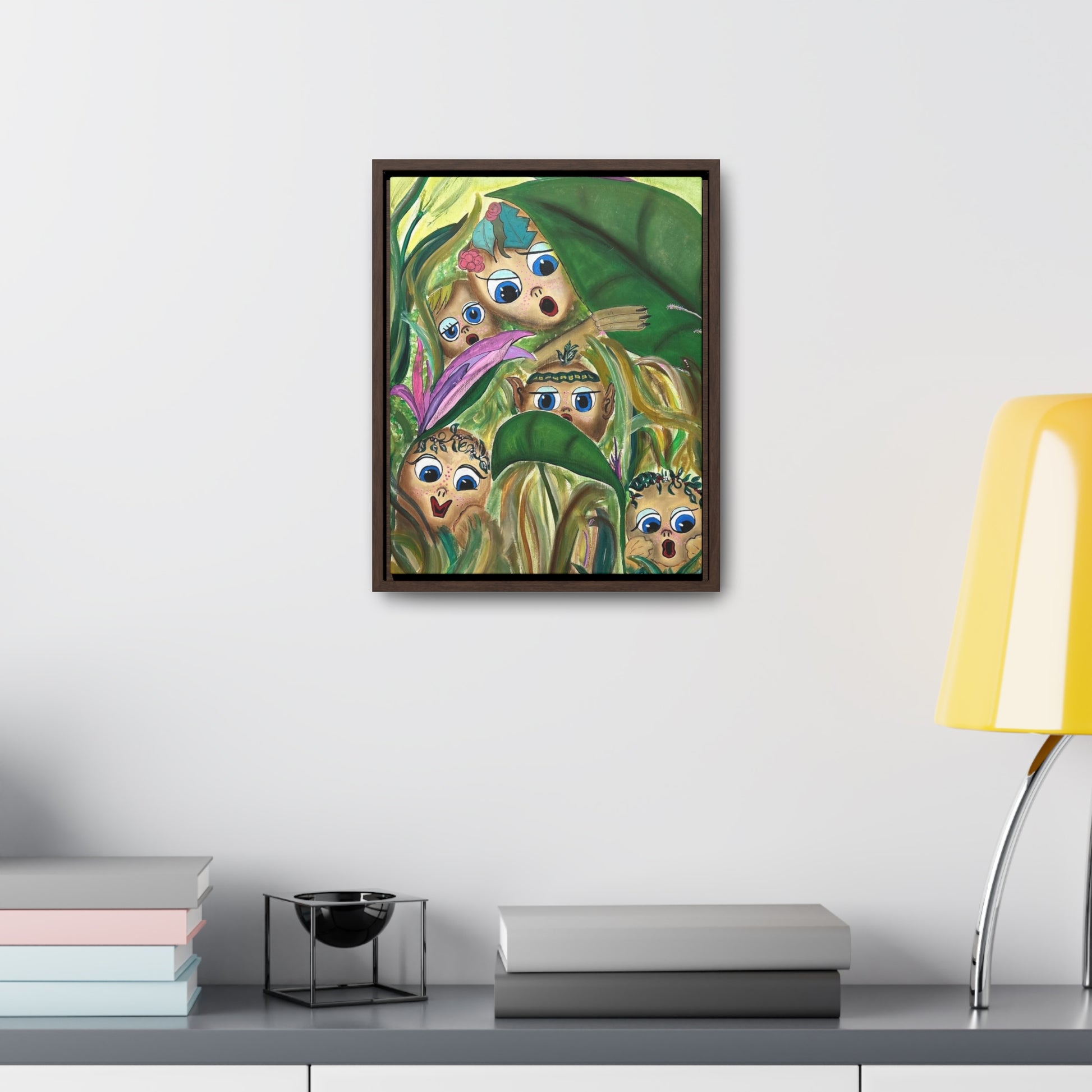 Elves are Watcing by Carol Kline - Gallery Canvas Wrap, Vertical Frame