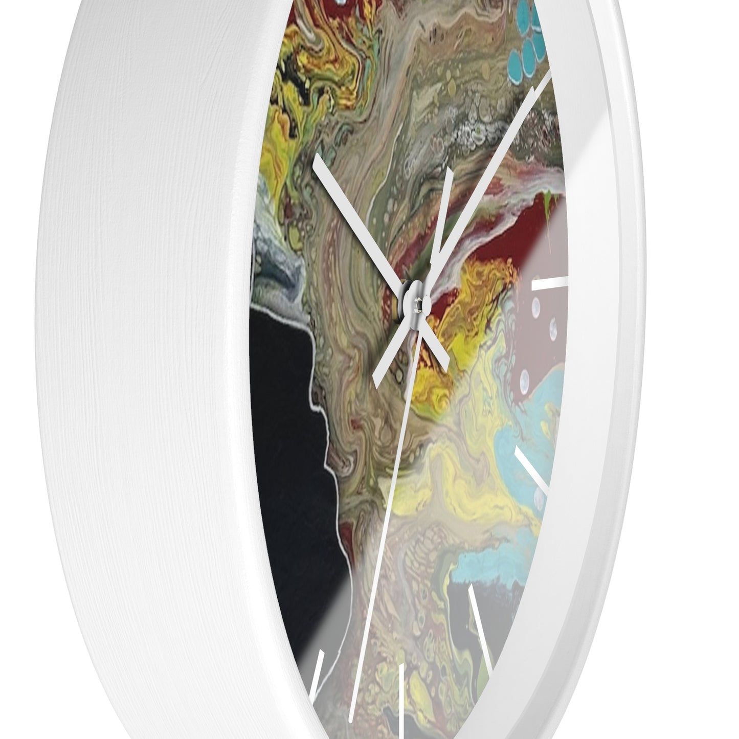 "Girl Facing Right"  Wall Clock