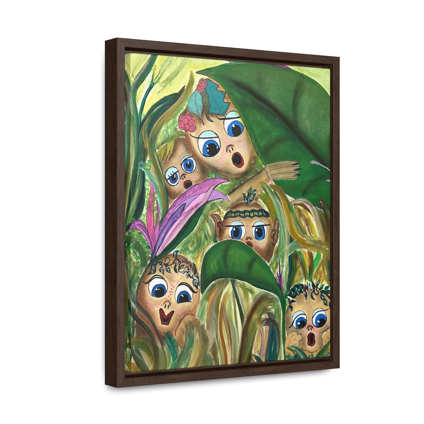 Elves are Watcing by Carol Kline - Gallery Canvas Wrap, Vertical Frame